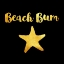 Picture of BEACH BUM IN BLACK