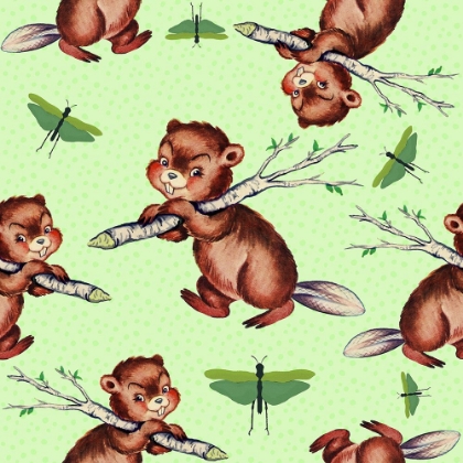 Picture of CUTE BABY BEAVER PATTERN