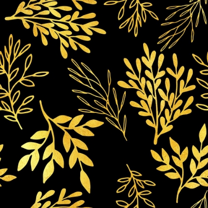 Picture of GOLDEN LEAVES PATTERN