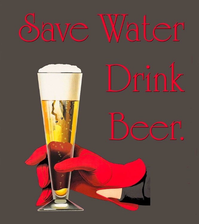 Picture of SAVE WATER DRINK BEER