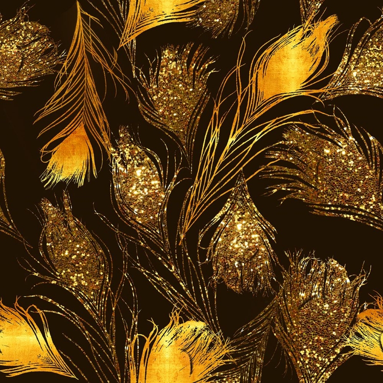 Picture of LUXE FEATHER PATTERN