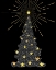 Picture of PARK AVENUE STARRY CHRISTMAS TREE