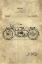 Picture of MOTORCYCLE BLUEPRINT INDUSTRIAL FARMHOUSE