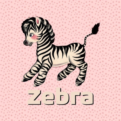 Picture of CUTE BABY ZEBRA