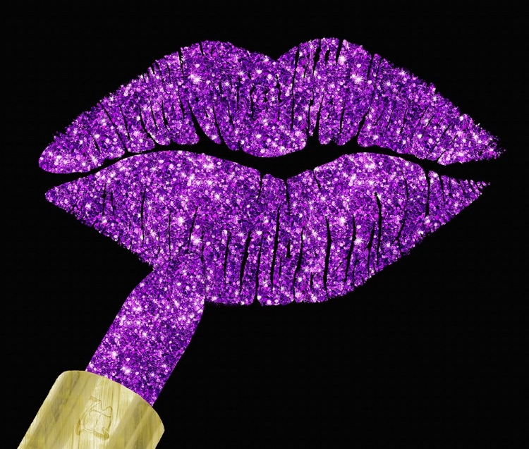 Picture of PURPLE GLITTER LIPSTICK