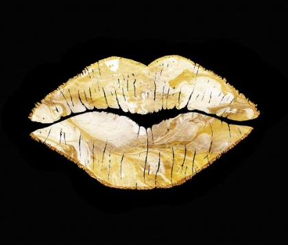 Picture of LATTE LIPS LINED WITH GOLD