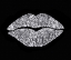 Picture of SILVER GLITTER KISS