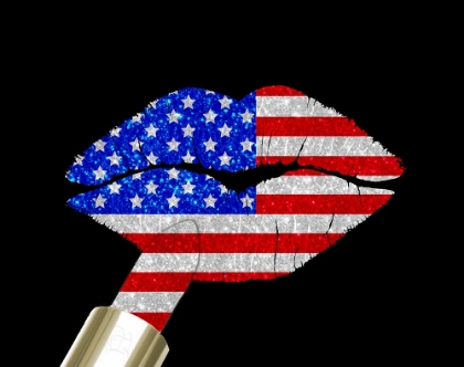 Picture of PATRIOTIC LIPS I