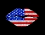 Picture of PATRIOTIC LIPS II
