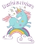 Picture of GRACEFUL AS A UNICORN TEE