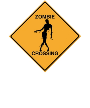Picture of ZOMBIE CROSSING TEE