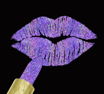 Picture of IRIDESCENT GLITTER KISS LAVENDER