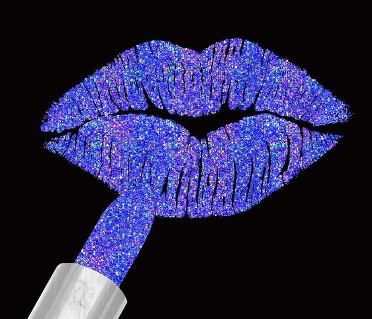 Picture of IRIDESCENT GLITTER LIPS PURPLE