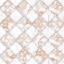 Picture of SILVER AND MARBLE ARABESQUE