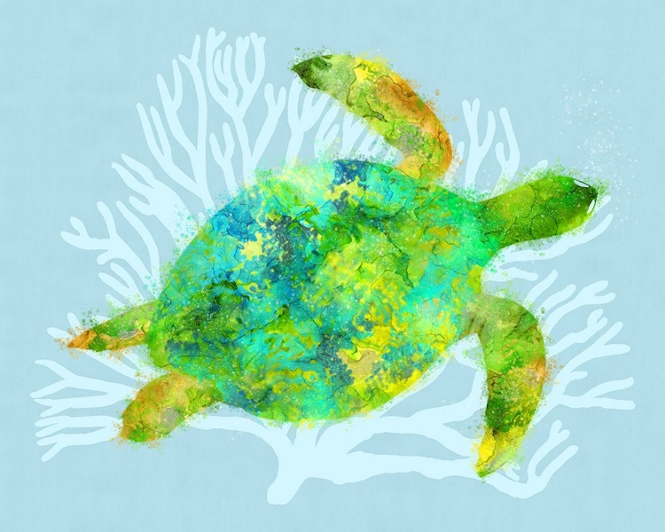 Picture of MYSTICAL SEA TURTLE