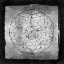 Picture of SILVER VINTAGE STAR CHART SKY MAP 1880