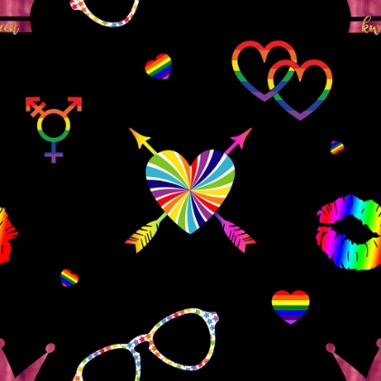 Picture of LGBTQ ICON PATTERN