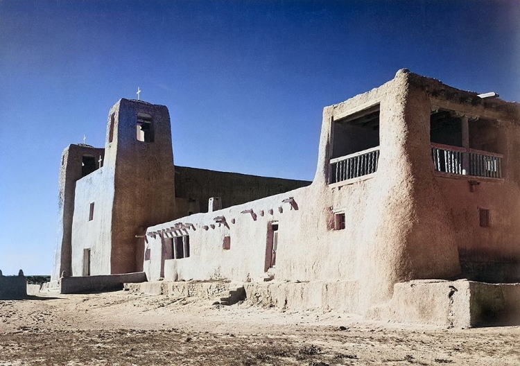 Picture of CHURCH-ACOMA PUEBLO-NEW MEXICO COLOR