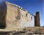 Picture of CHURCH SIDE WALL AND TOWER-ACOMA PUEBLO-NEW MEXICO COLOR