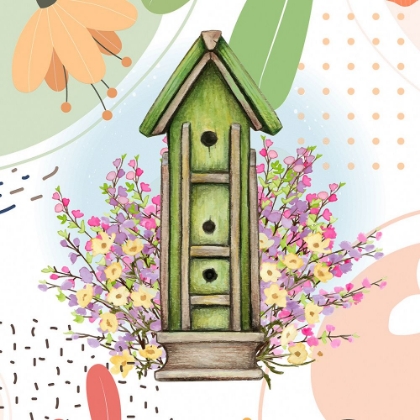 Picture of GREEN BIRDHOUSE