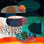 Picture of MID CENTURY ABSTRACT 585