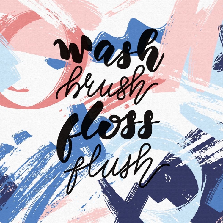 Picture of WASH BRUSH FLOSS FLUSH