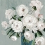 Picture of WHITE FLOWERS CLUSTERS 