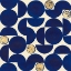 Picture of INDIGO HEMISPHERES I