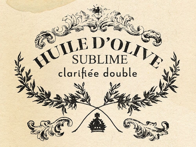 Picture of ANTIQUE FRENCH LABEL IV