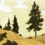 Picture of STATE PARK PINE SKETCH I