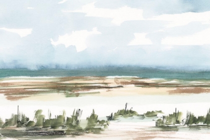 Picture of COASTAL WETLANDS WATERCOLOR II