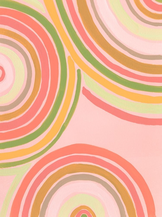 Picture of ABSTRACT RAINBOW I