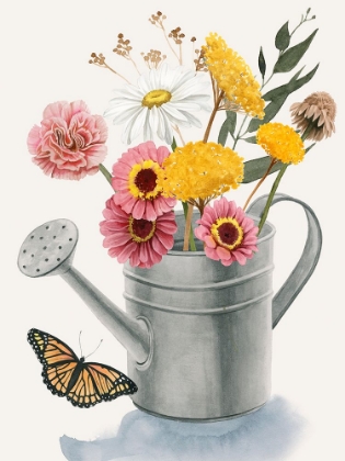 Picture of WATERING CAN BOUQUET I