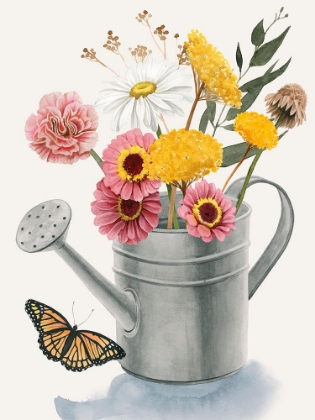 Picture of WATERING CAN BOUQUET I