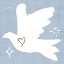 Picture of WHITE DOVE I