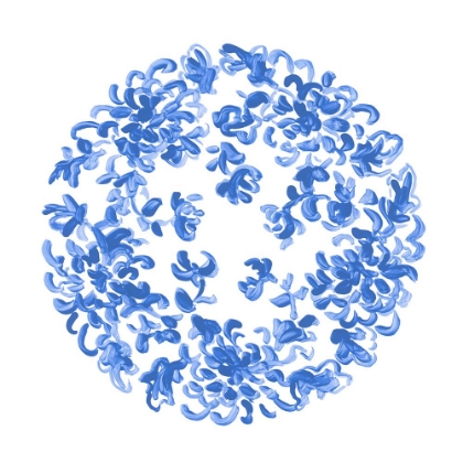 Picture of PORCELAIN MEDALLION I
