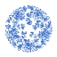 Picture of PORCELAIN MEDALLION I