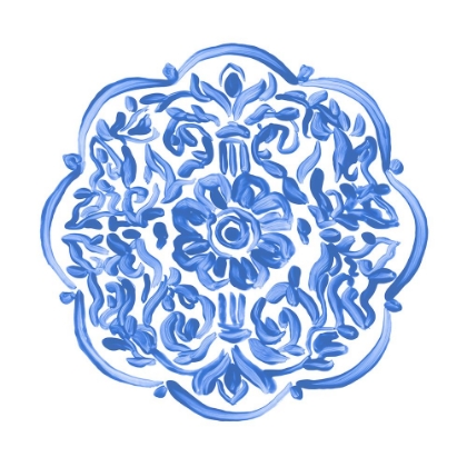 Picture of PORCELAIN MEDALLION IV