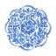 Picture of PORCELAIN MEDALLION IV