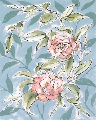 Picture of FADED CAMELLIAS II