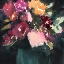 Picture of BOUQUET NOIR I