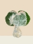 Picture of WOVEN TROPICAL LEAF I