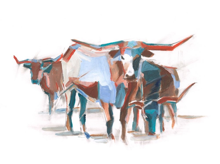 Picture of MODERN LONGHORNS II