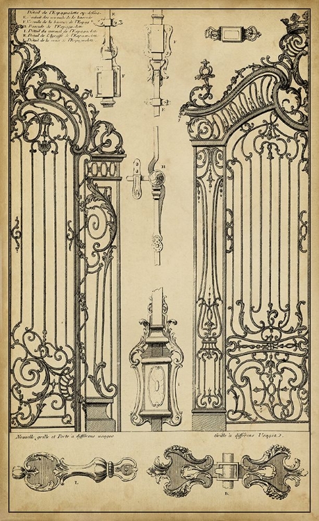 Picture of VINTAGE GATE I