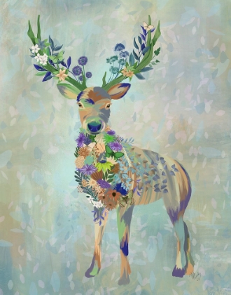 Picture of FANTASTIC FLORALS DEER-FULL