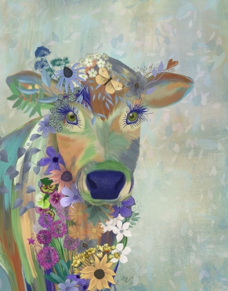 Picture of FANTASTIC FLORALS COW