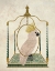 Picture of WHITE COCKATOO ON SWING