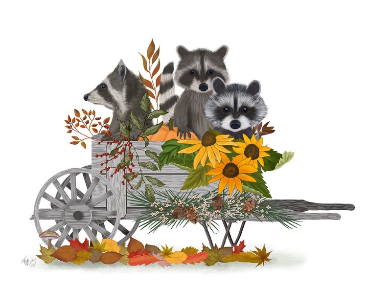 Picture of RACCOON WHEELBARROW