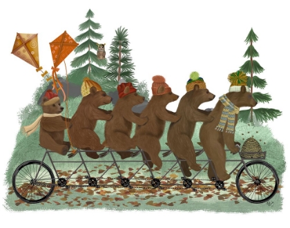 Picture of BEAR FAMILY AUTUMN BIKE RIDE