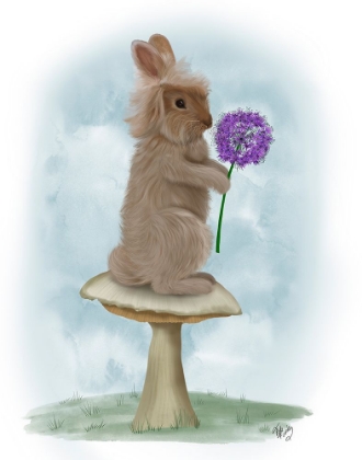 Picture of RABBIT AND AGAPANTHUS